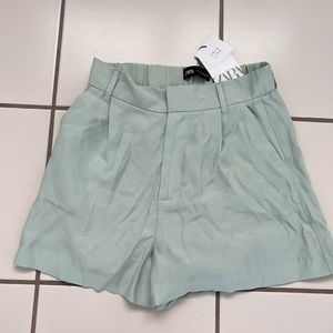 Mint shorts